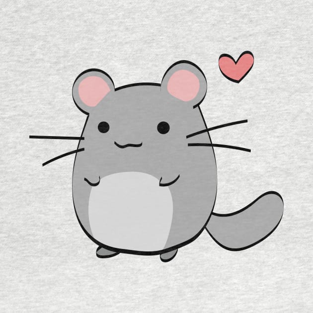 A Little Chinchilla Friend by sesame doodles